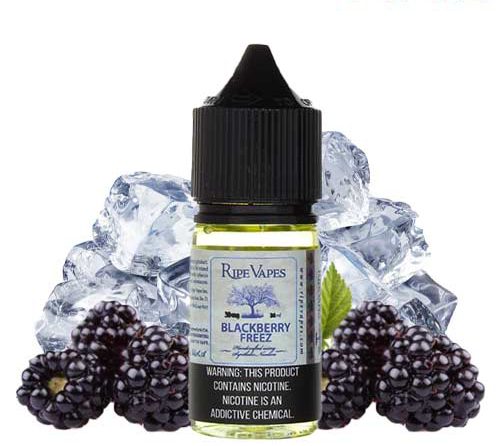 سالت رایپ ویپز تمشک سیاه یخ سالت رایپ ویپز تمشک سیاه یخ