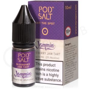 Pod Salt Blueberry Jam Tart