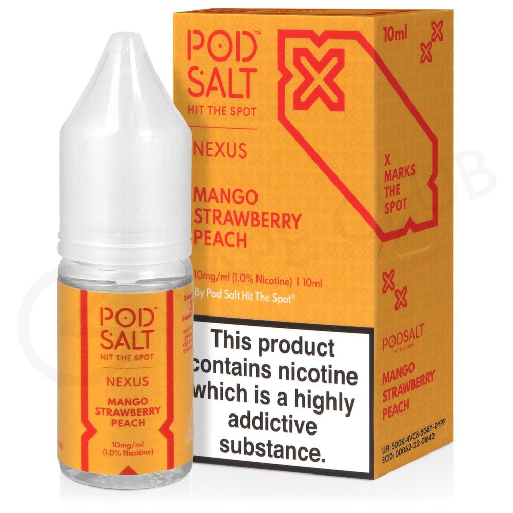 Pod Salt Mango Strawberry Peach پاد سالت نمک انبه توت فرنگی هلو