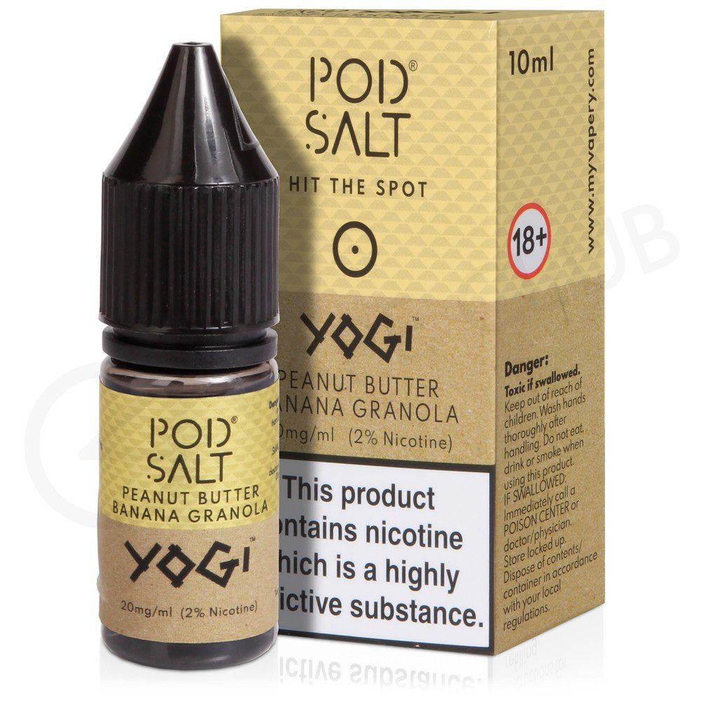 peanut-butter-banana-granola-e-liquid-by-pod-salt پاد سالت کره بادام زمینی موز