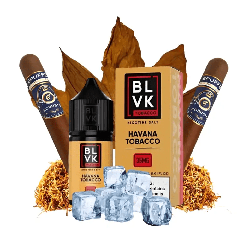 BLVK HAVANA TOBACCO ICE SALT BLVK HAVANA TOBACCO ICE SALT
