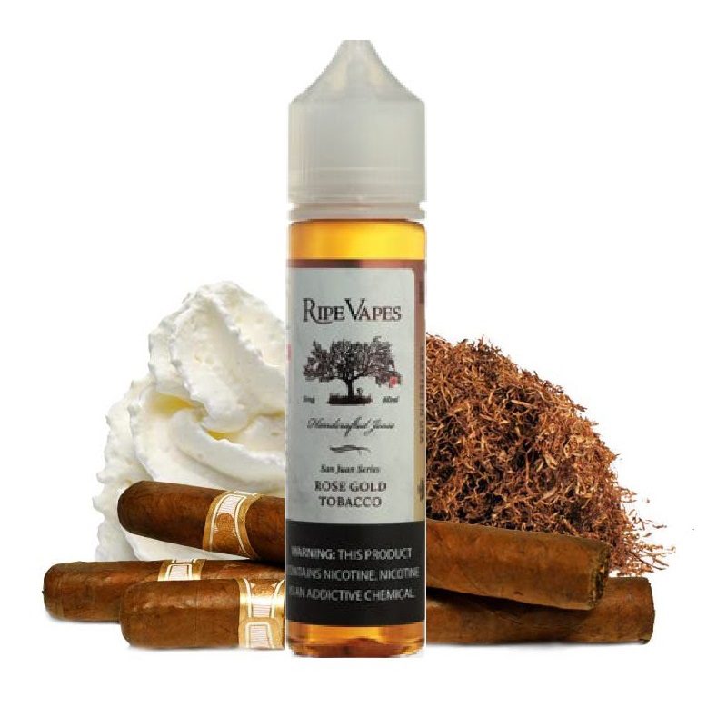 RIPE VAPES ROSE GOLD TOBACCO RIPE VAPES ROSE GOLD TOBACCO