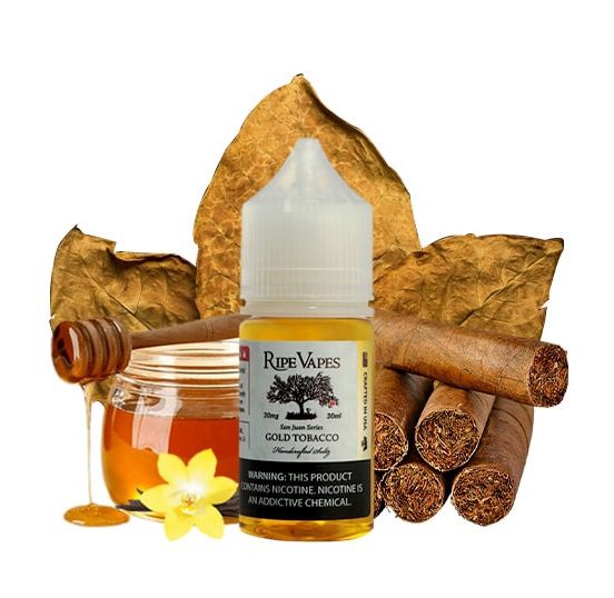 RIPE VAPES SAN JUAN SERIES GOLD TOBACCO RIPE VAPES SAN JUAN SERIES GOLD TOBACCO