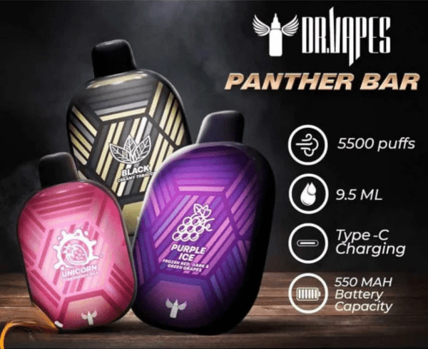 پاد یکبارمصرف دکتر ویپ نیکوتین 20 میلی گرم (تعداد پاف 5500) پاد یکبارمصرف دکتر ویپ نیکوتین 20 میلی گرم (تعداد پاف 5500)