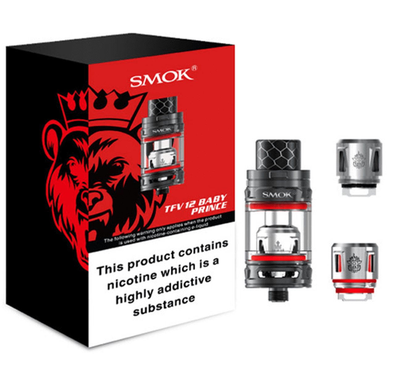 اتومایزر اسموک مدل تی اف وی12 بیبی پرینس اتومایزر اسموک مدل تی اف وی12 بیبی پرینس