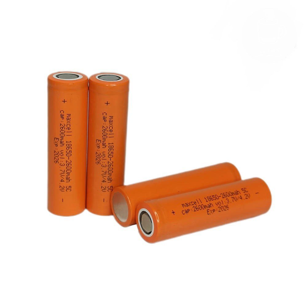 باطری 18650 مکسل باطری 18650 مکس سل 2200 میلی آمپر بر ساعت