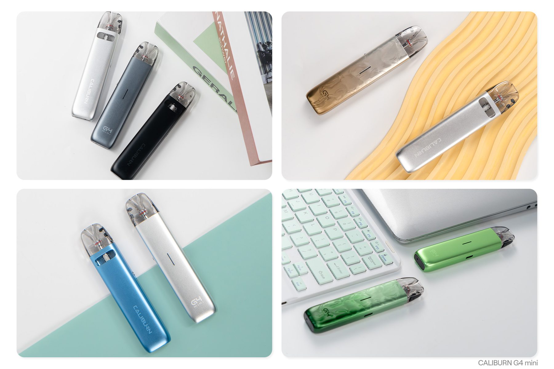 جزئیات طراحی و کیفیت ساخت پاد ماد Uwell Caliburn G4 Mini