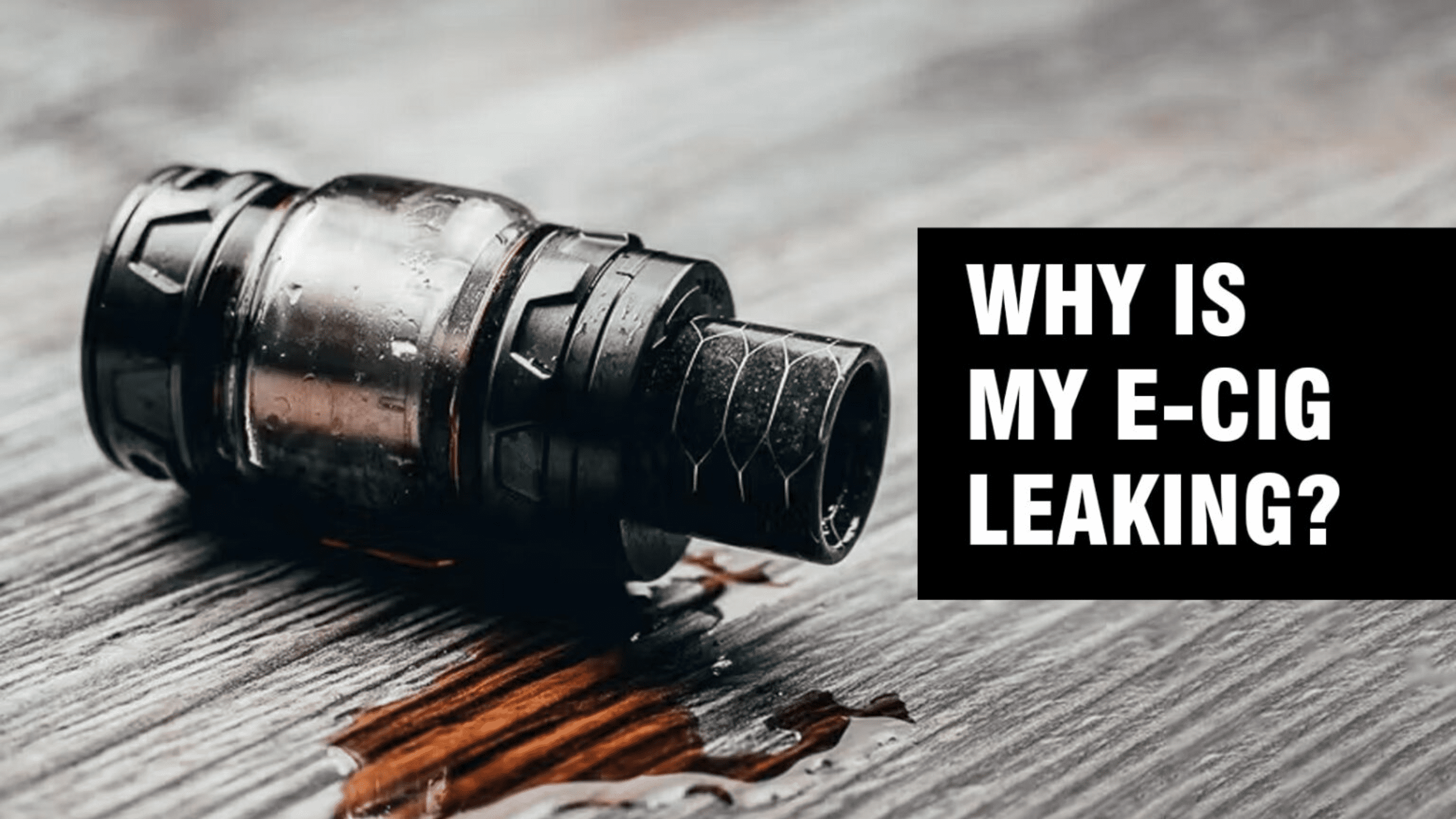 چرا ویپ نشت می‌کند؟ | علت، راه‌حل و پادهای ضد نشت – دخان سون