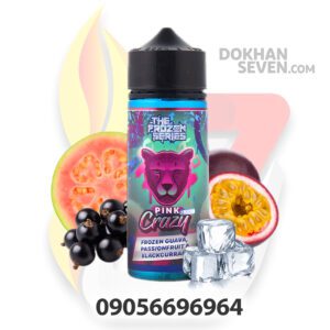 جویس دکتر ویپز انگورفرنگی گوآوا پشن‌فروت یخ | DR.VAPES PINK CRAZY FROZEN JUICE