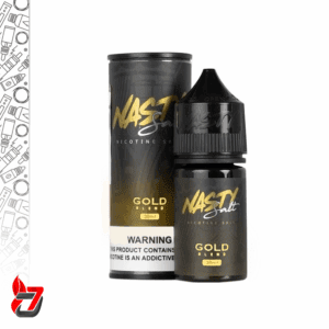 خرید سالت نستی گلد تنباکو بادام Nasty Gold Almond Tobacco Salt 30ml نیکوتین 35mg – ترکیب مجلل تنباکو گرم و بادام برشته! کیفیت مالزیایی، مناسب MTL. ارسال سریع + تخفیف ویژه در دخان سون – حالا سفارش دهید!