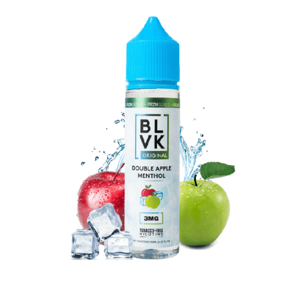 BLVK DOUBLE APPLE MENTHOL JUICE