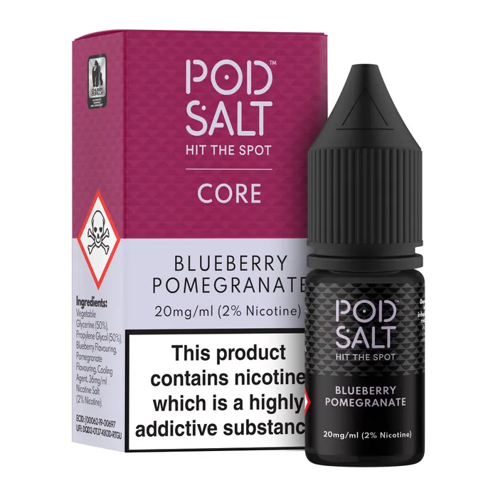 POD SALT CORE BLUEBERRY POMEGRANATE POD SALT CORE BLUEBERRY POMEGRANATE