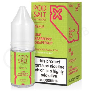 پادسالت گریپ فروت تمشک لیمو | PodSalt Lime Raspberry Grapefruit