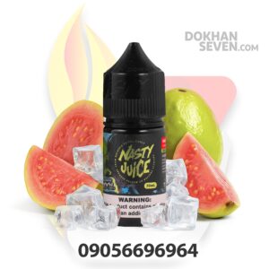 خرید سالت نستی سوپر کول گوآوا یخ Nasty Super Cool Guava Ice Salt 30ml نیکوتین 35mg – طعم آبدار گوآوا با یخ انفجاری! کیفیت مالزیایی، مناسب MTL. ارسال سریع + تخفیف ویژه در دخان سون – حالا سفارش دهید!